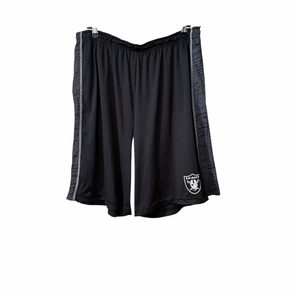 NFL‎ Raiders Black Athletic Shorts for Men